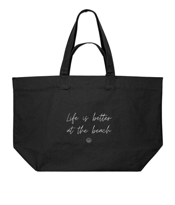 Bondi Large Tote Bag - Black