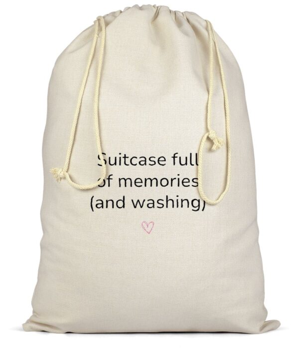 Suitcase Full Of Memories Laundry Bag