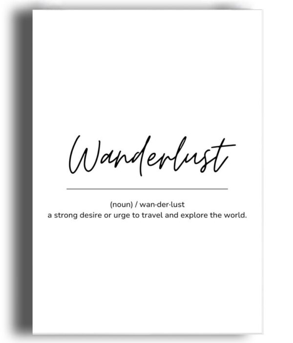Wanderlust Poster