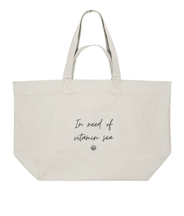 Rarotonga Large Tote Bag - Natural Raw