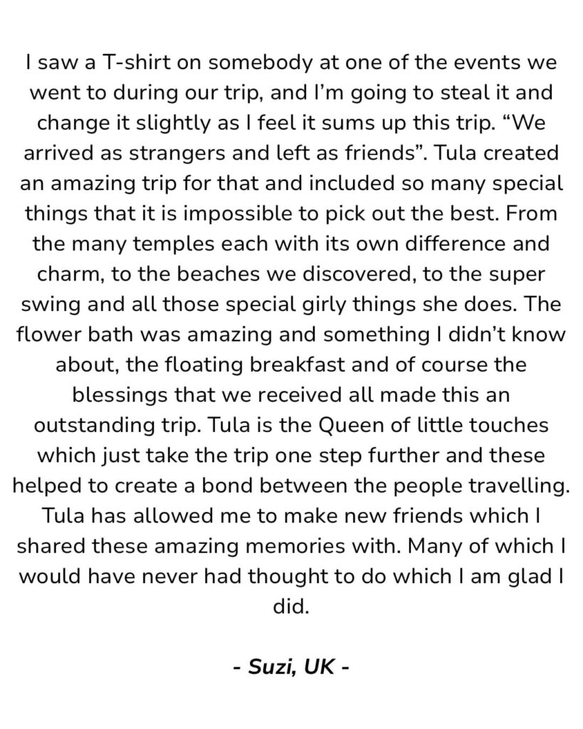 Bali Tour Review