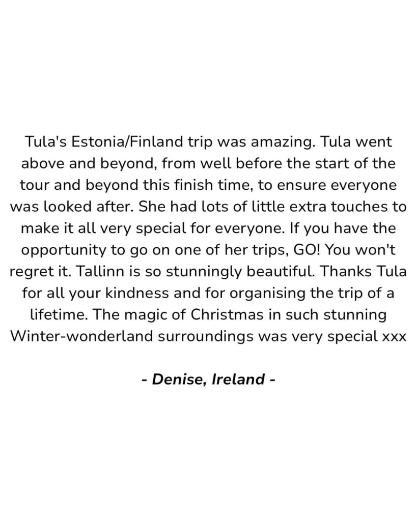 Estonia & Finland Tour Review