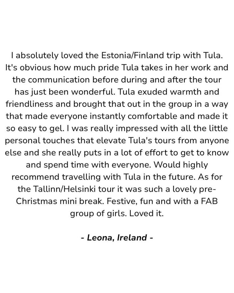 Estonia & Finland Tour Review