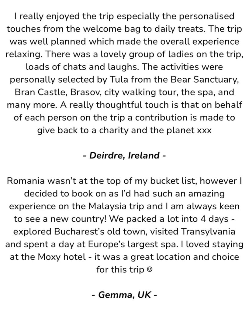 Romania Tour Review