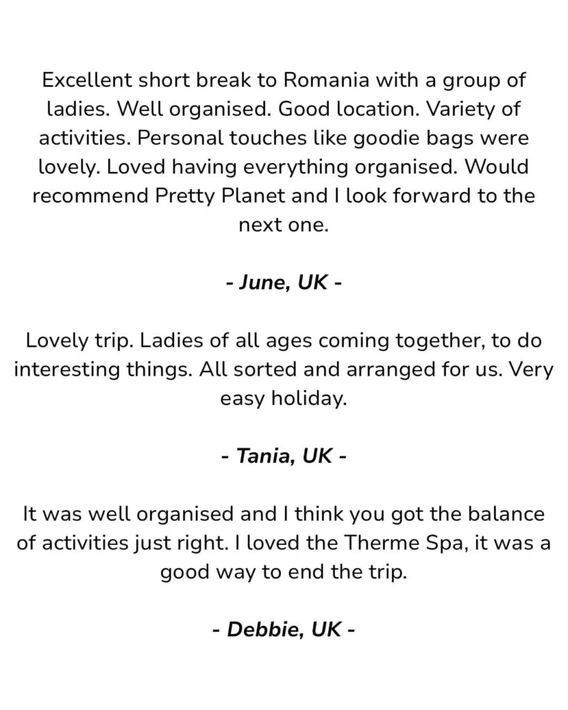 Romania Tour Review